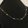 Diamond Stone Necklace