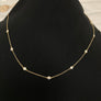 Diamond Stone Necklace