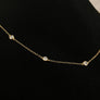 Diamond Stone Necklace