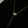 Evil Eye Lariat Necklace