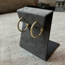 Inner Star Hoop Earrings
