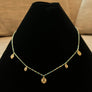 Turquiose Beaded lucky Necklace