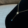 Evil Eye Drop Necklace