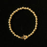 Hamsa Gold Plated Beaded Bracelet