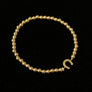 Lucky Horseshoe Gold Beaded Bracelet