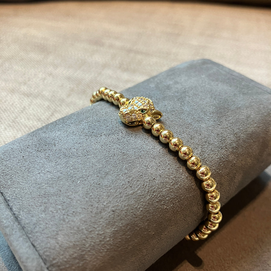 Mini Panther Ball Bracelet