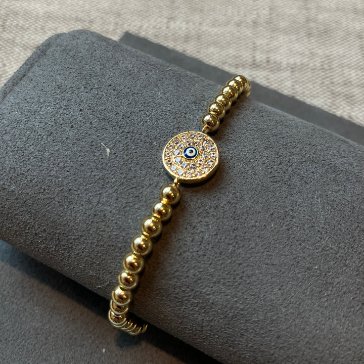 All Diamond Eye Bracelet