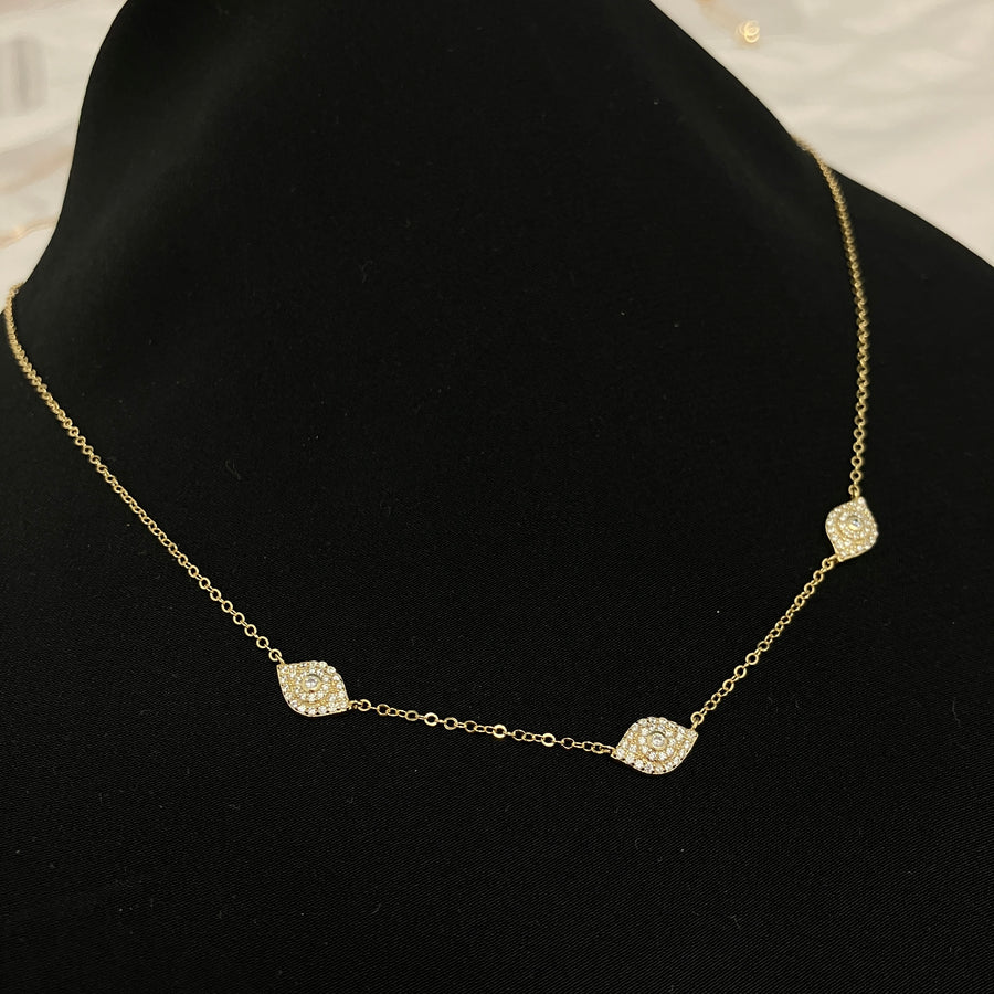 Pretty Evil Eye Necklace