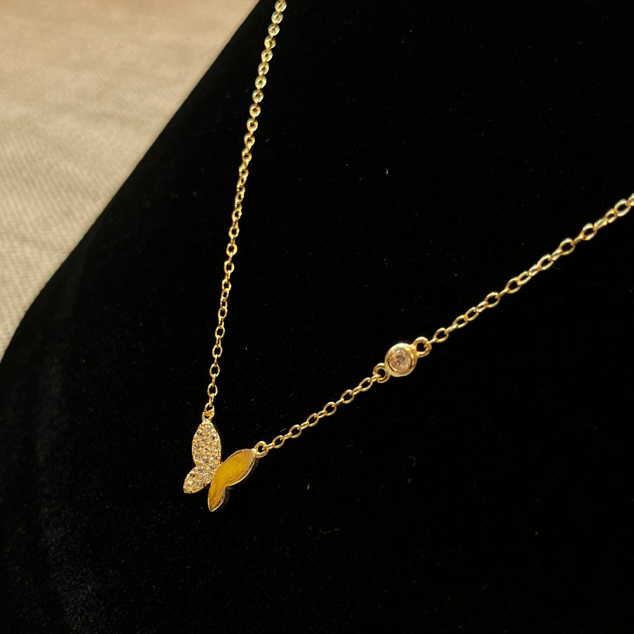 Petite Butterfly Necklace