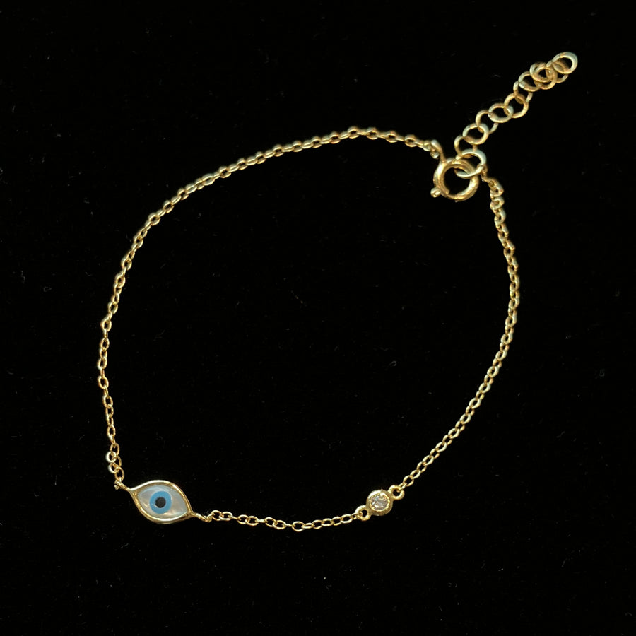 Petite Evil Eye Bracelet