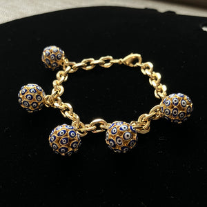 Charm Beaded Eye Bracelet