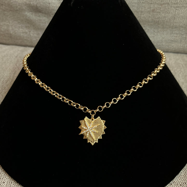 Star Heart Necklace