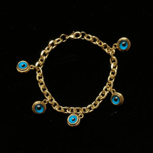 Turkish Eye Charm Bracelet