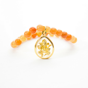 Wisdom & Wealth Bracelet - Ganesha | Handmade Bracelet 