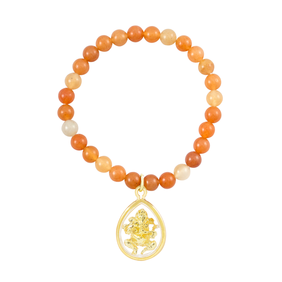 Wisdom & Wealth Bracelet - Ganesha | Handmade Bracelet 